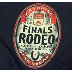 Las Vegas National Finals Rodeo Sweatshirt Women Men's L Wrangler NFR Western